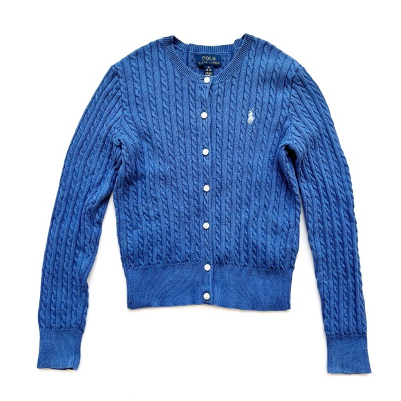Polo Ralph Lauren Other - Polo Blue Cardigan Sweater